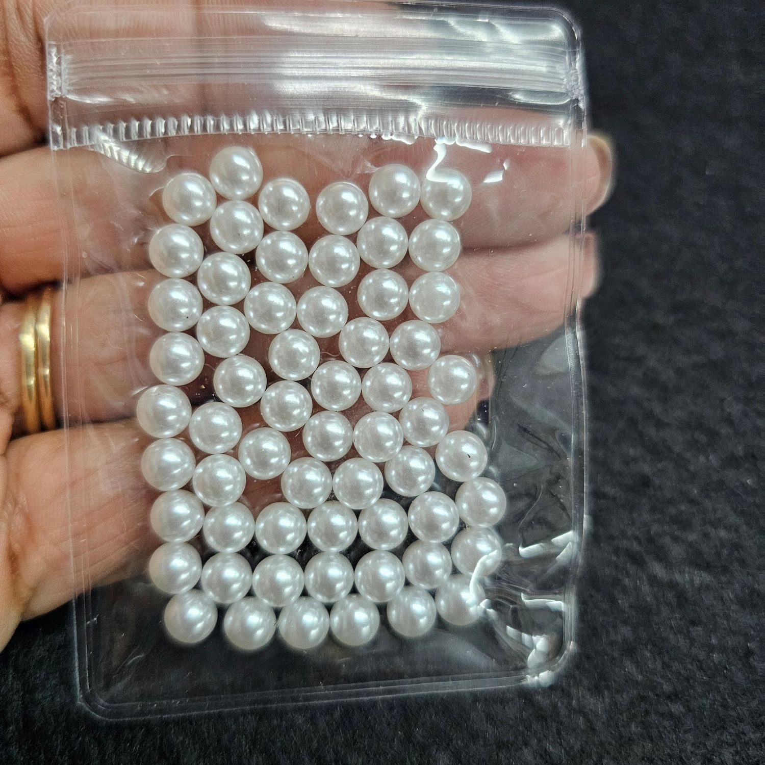 Pearl Bling Set – SS30 | 50 Pearls + 60 Pins | Big Bling Compatible