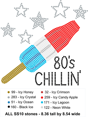 🍦 Summer Throwback Collection – Bomb Pop Rhinestone Templates