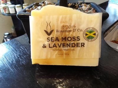 Sea Moss &amp; Lavender Soap