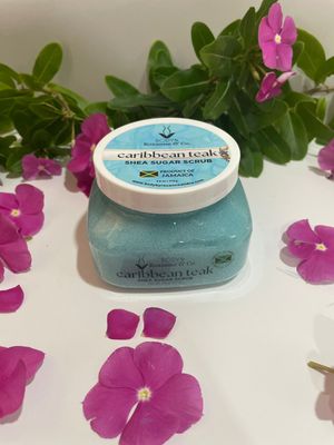 Shea Sugar Scrubs - Caribbean Teak