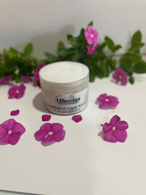 Hikeema Emulsified Sugar Scrub - Gingham Ice