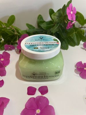 Body by Roxanne &amp; Co. Shea Sugar Scrub - Peppermint Blossom