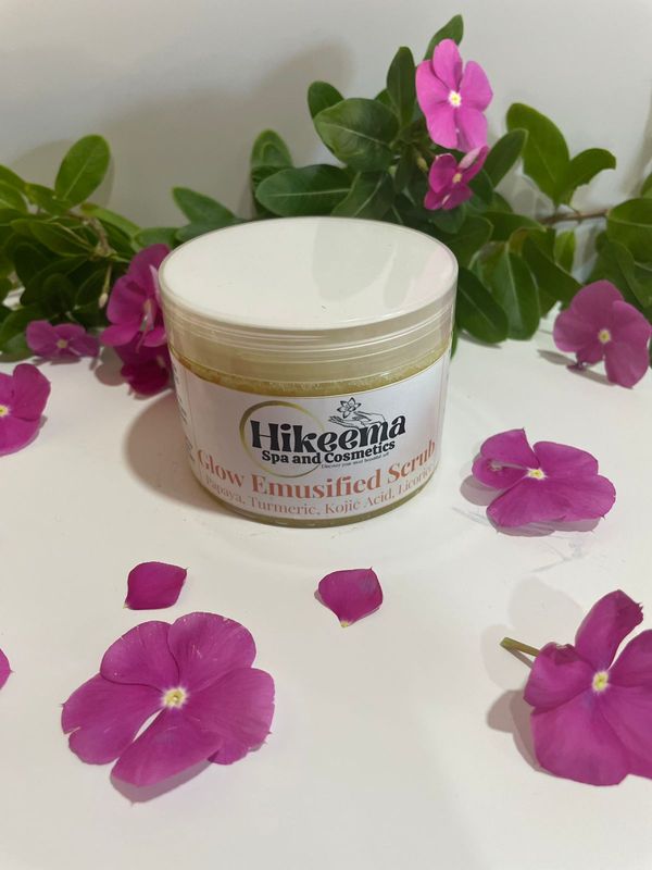 Hikeema Glow Emulsified Scrubs - Papaya, Turmeric
