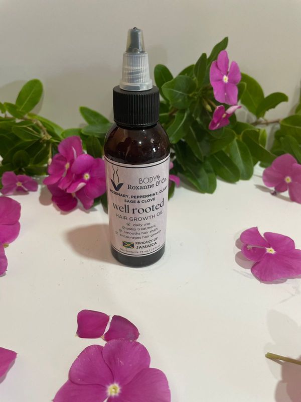 Body by Roxanne &amp; Co. Well rooted hair growth oil
