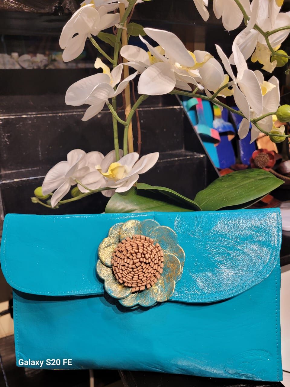 Blue sml Clutch