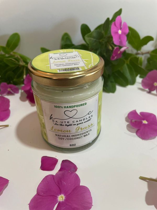 Lemon Grass 6oz Candle