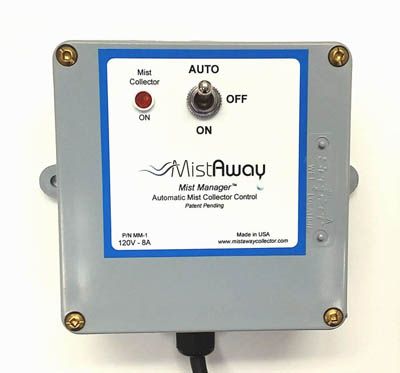 "Mist Manager" Automatic Mist Collector Control (120V)