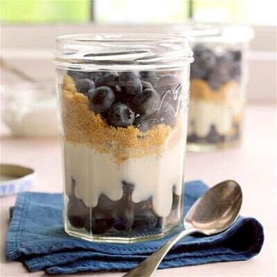 blue berry dessert