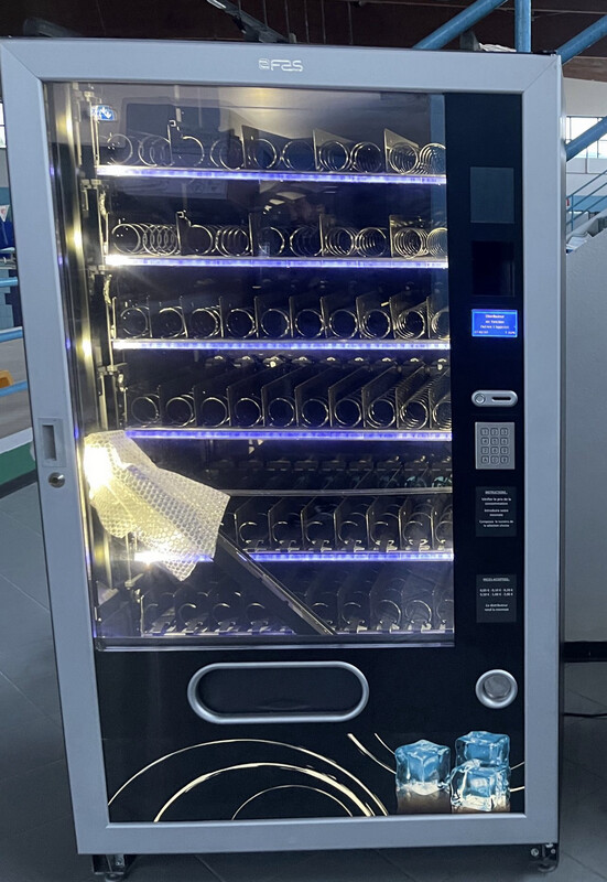 Distributore automatico Fas 1050 con barre led usato