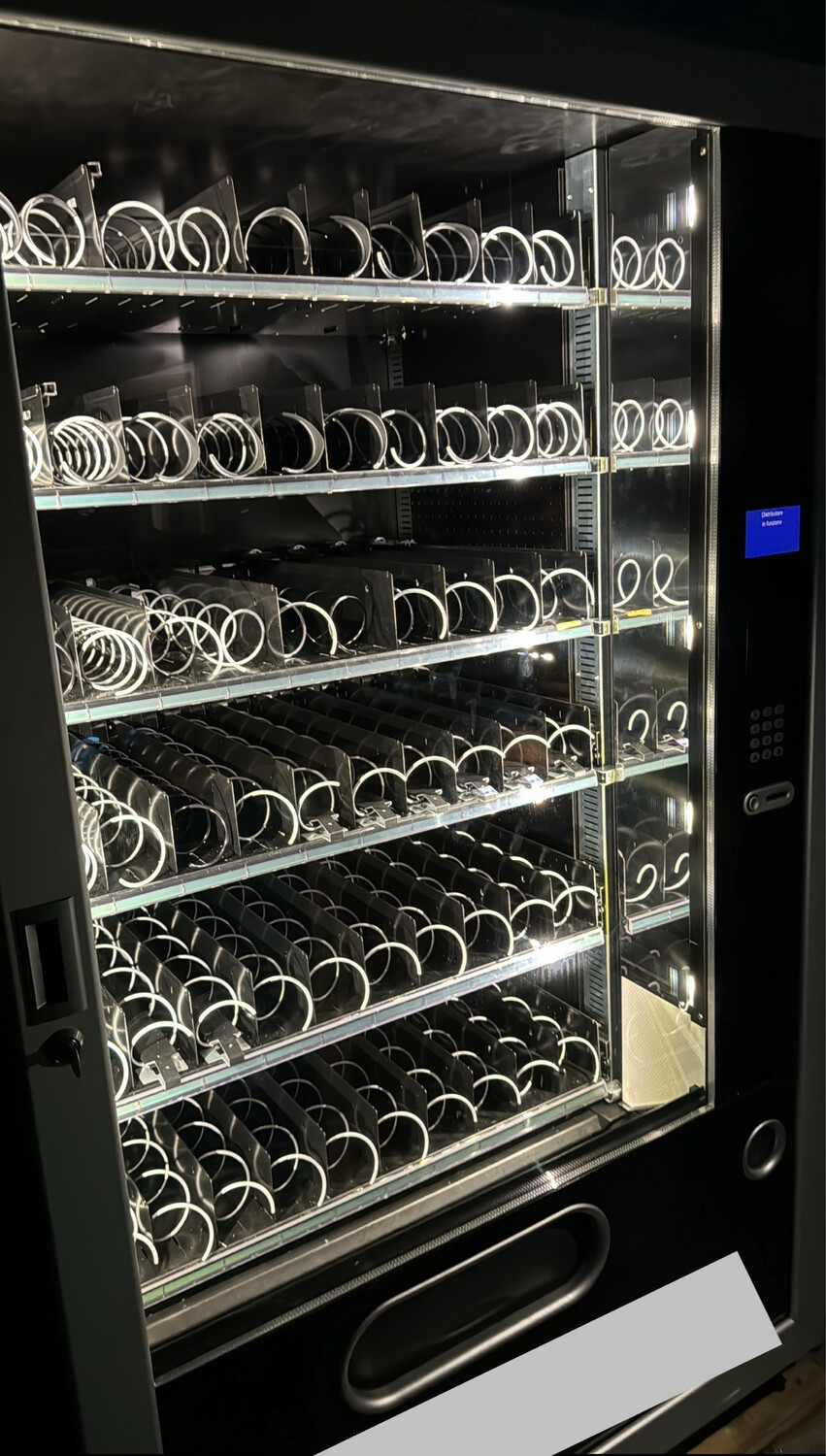 Fas 1050 con prezzi led distributore automatico vending machine