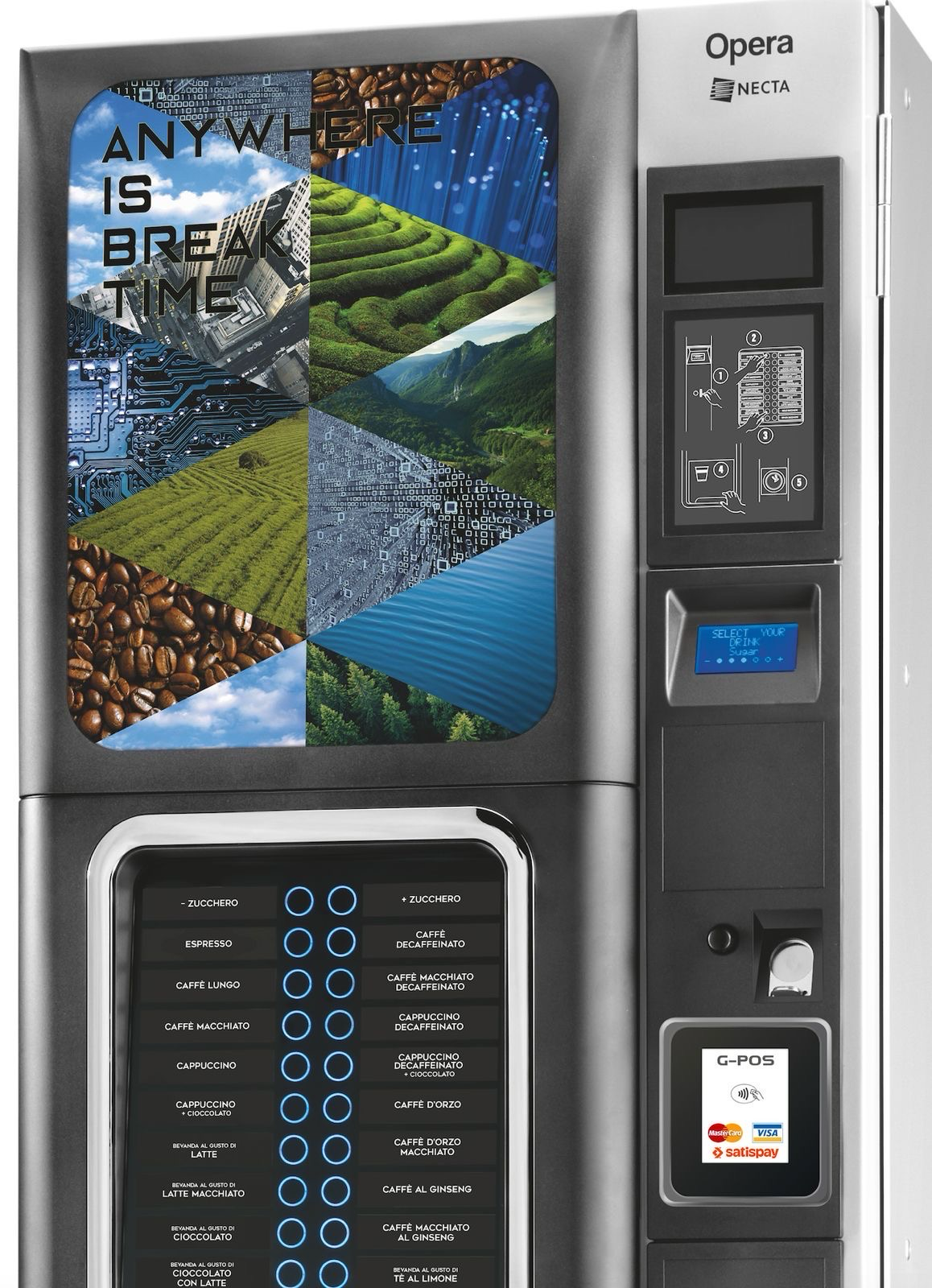 G-Pos per Vending Machines, autolavaggi, colonnine, lavatrici, Pos unattended, distributori automatici cashless