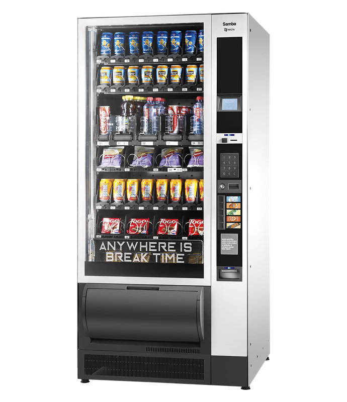 Necta Samba usata con ascensore distributore automatico vending machine