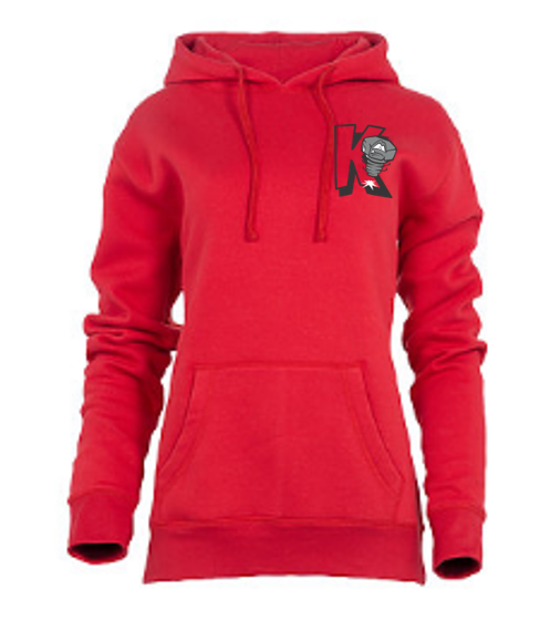 Ladies Red Lugnuts Logo