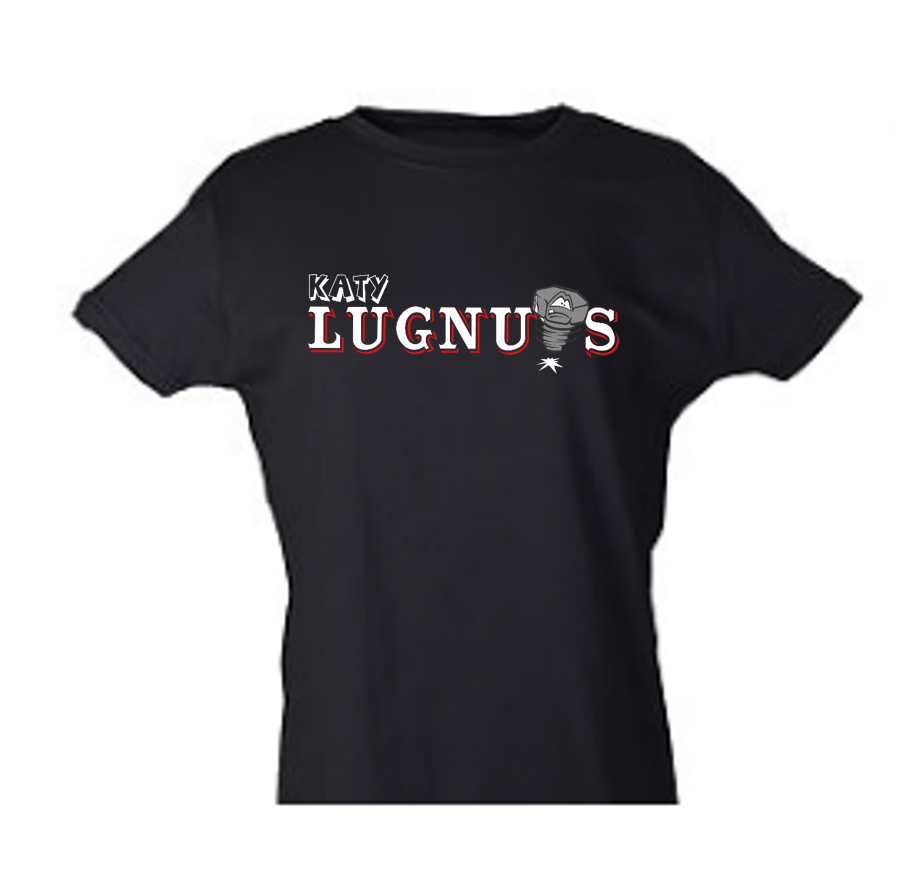 Ladies Black Lugnuts T
