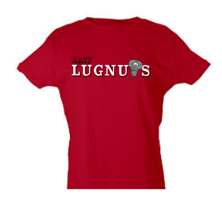 Ladies Red Lugnuts T