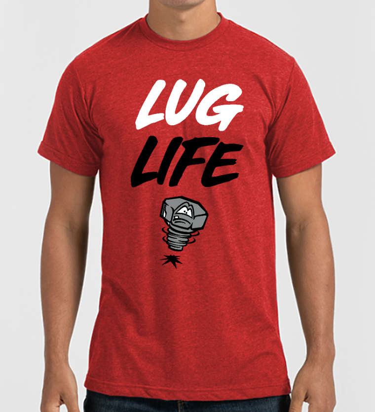 Men's Red Lug Life