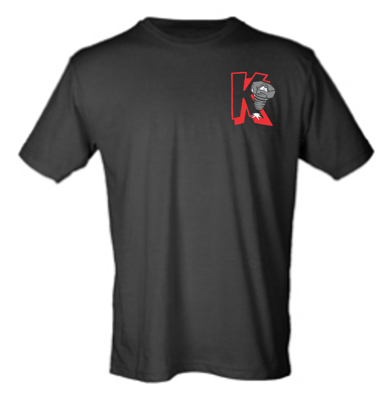 Men's Black Lugnuts T
