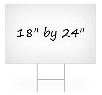 18x24 Yard Sign