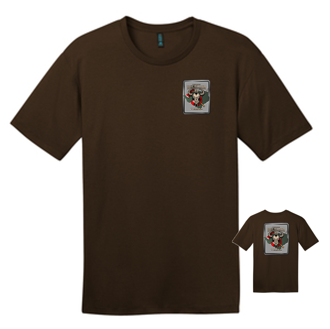 Short Sleeve Dark Brown