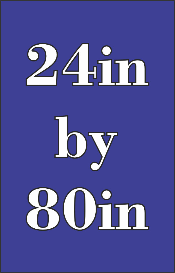 24 by 80 Gang Sheet