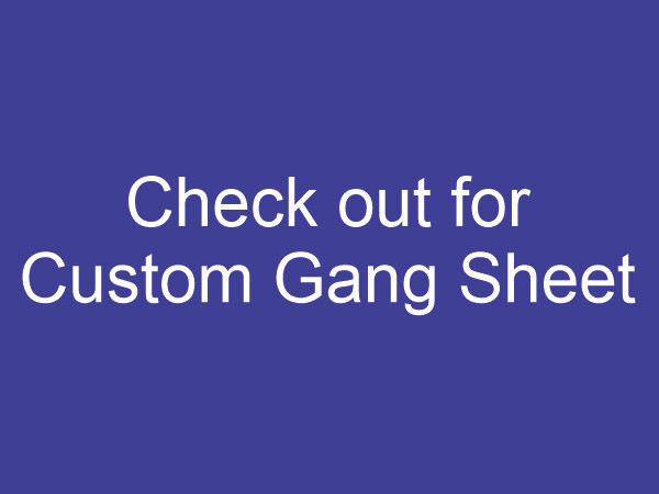 Checkout for Custom Gang Sheet Builder