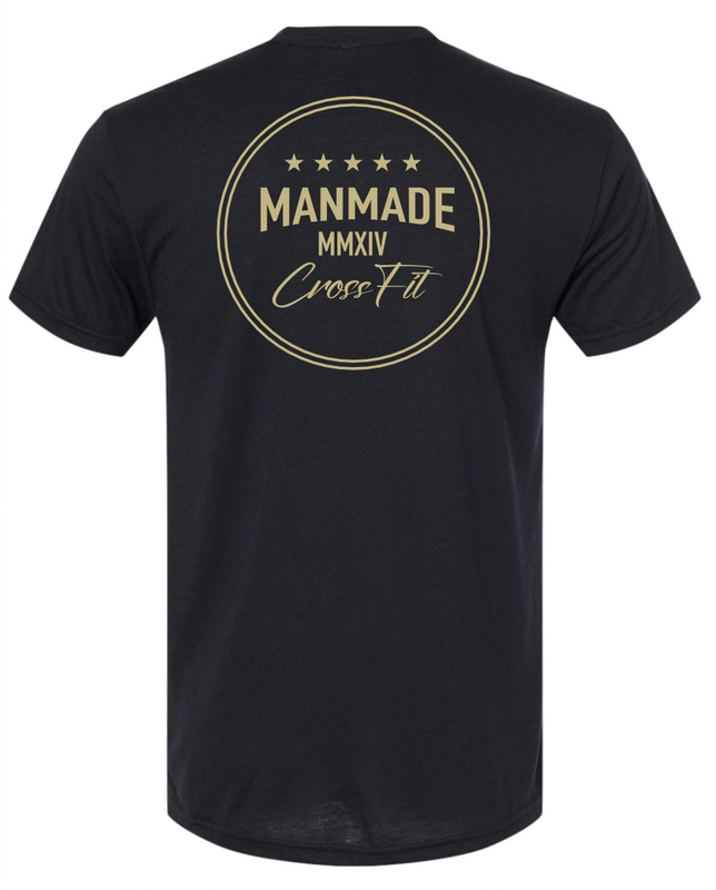 Circle Design with Gold Wording