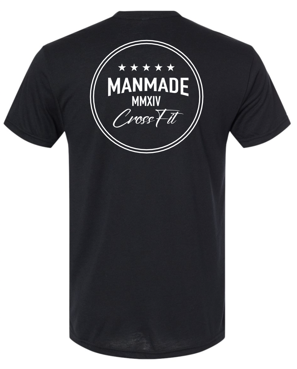 Circle Design with White Wording