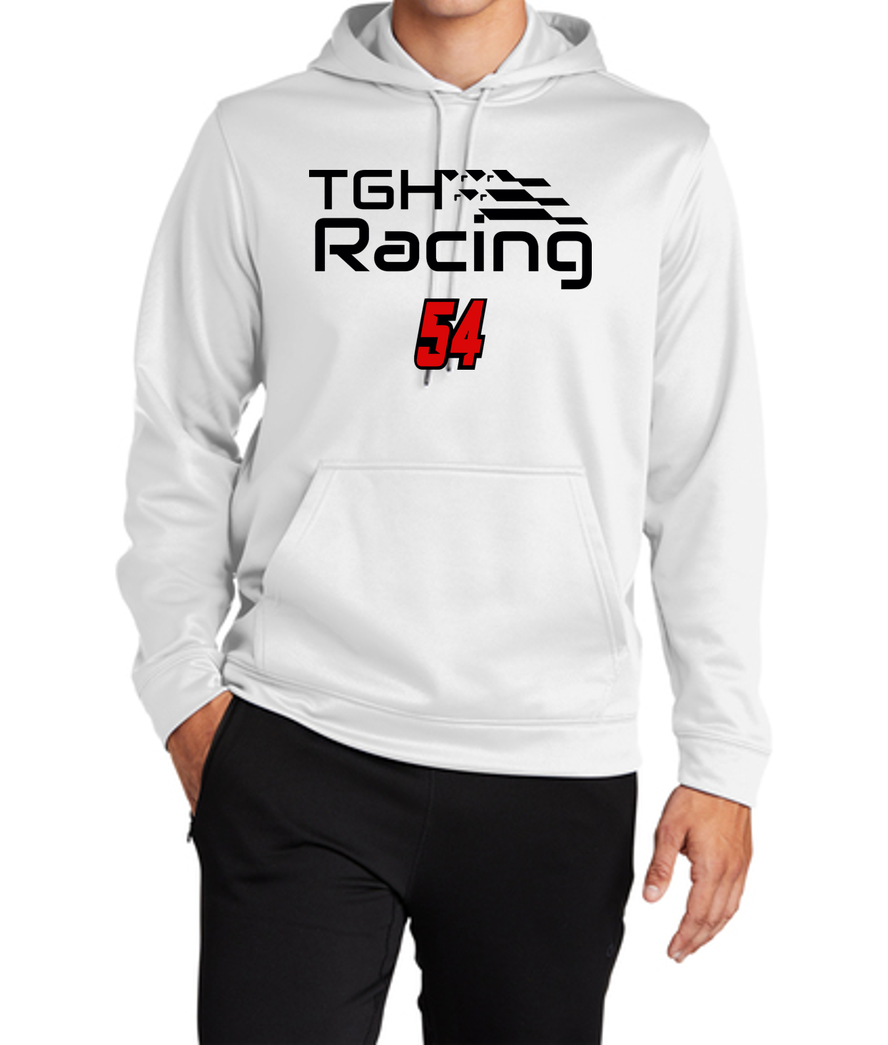 Adult White Hoodie