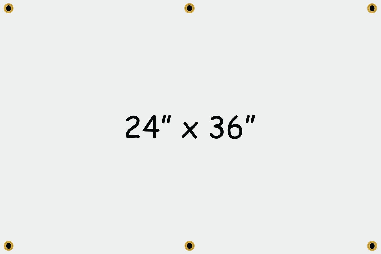 24" X 36" Digital Banner