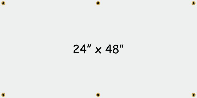 24" x 48" Digital Banner