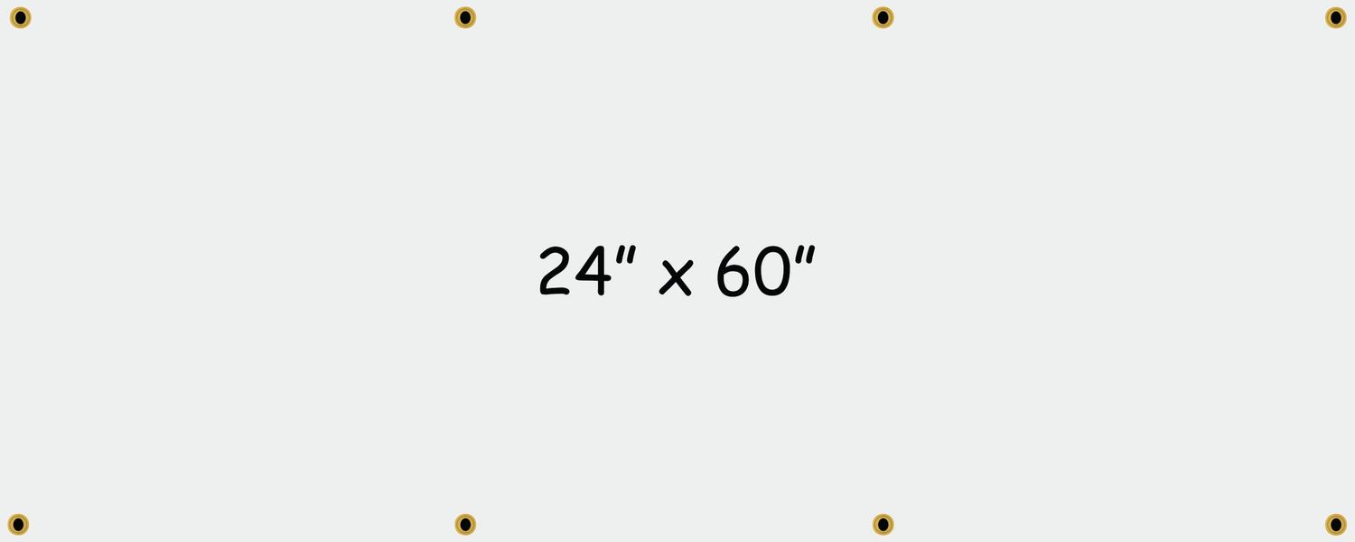 24" x 60" Digital Banner