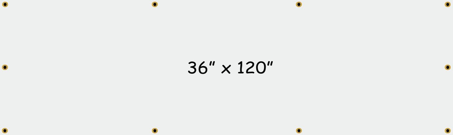 36" x 120" Digital Banner