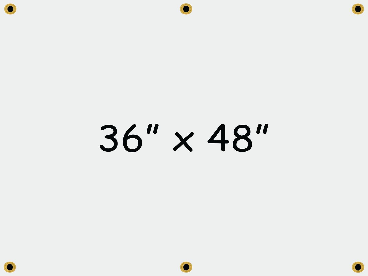 36" x 48" Digital Banner