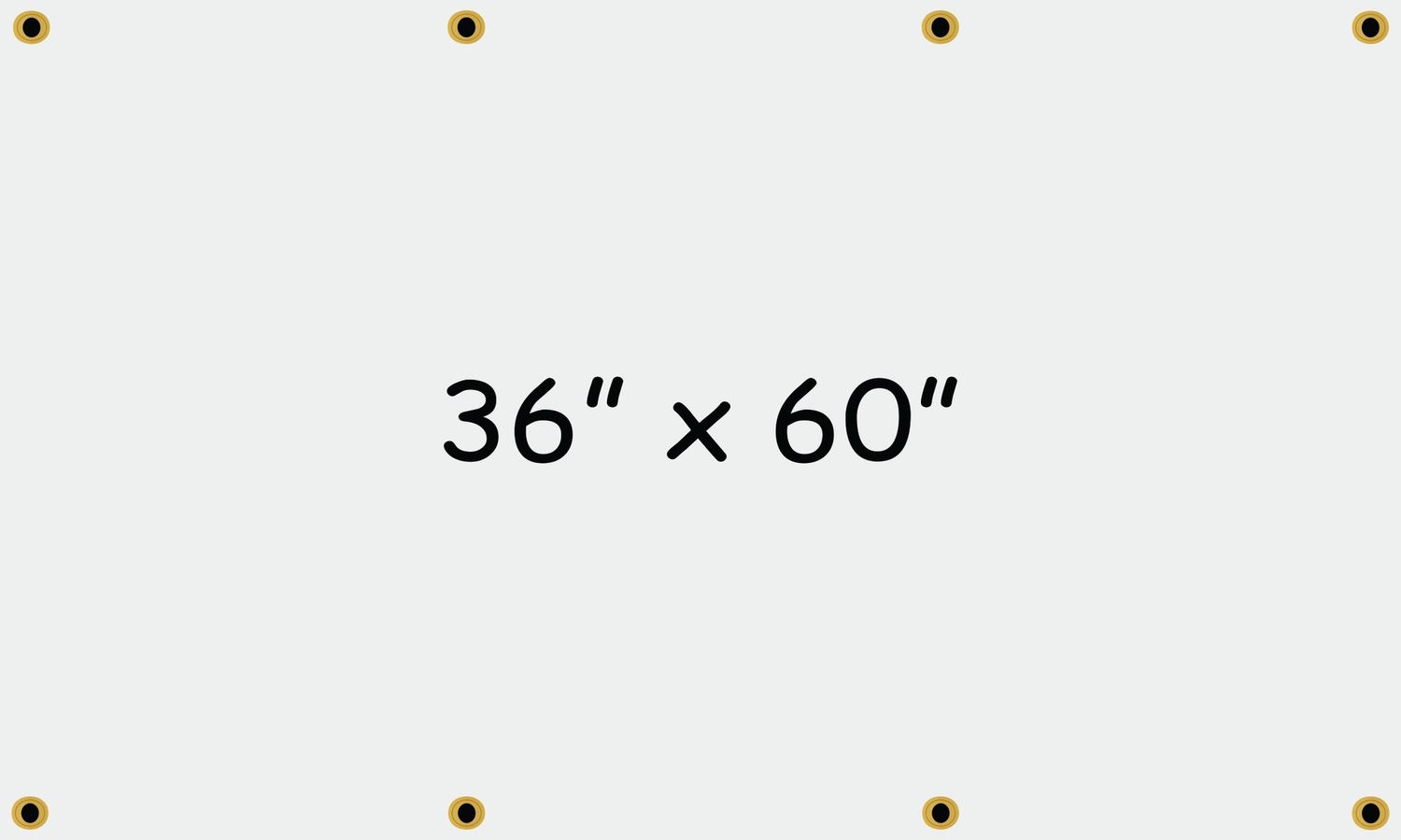 36" x 60" Digital Banner