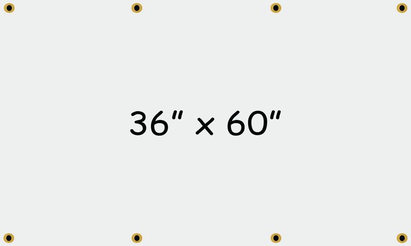 36" x 60" Digital Banner