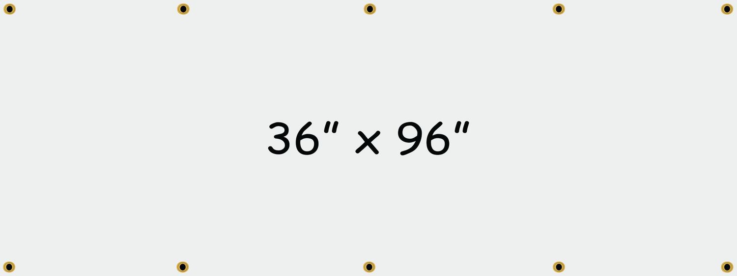 36" x 96" Digital Banner
