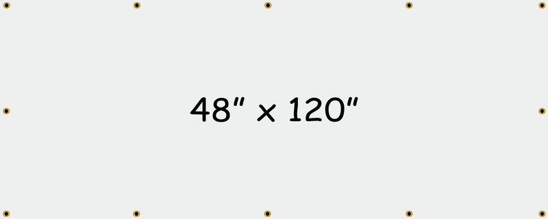 48" x 120" Digital Banner