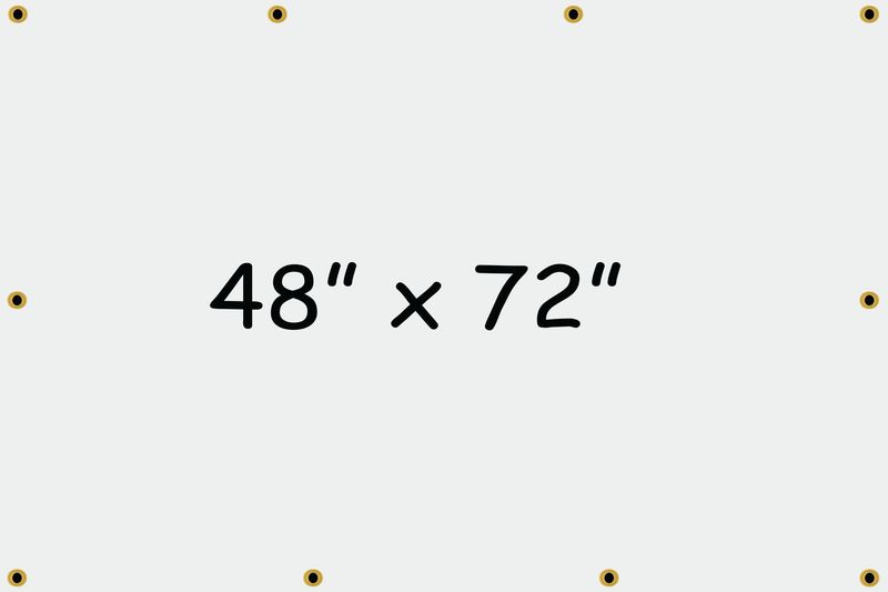 48" x 72" Digital Banner