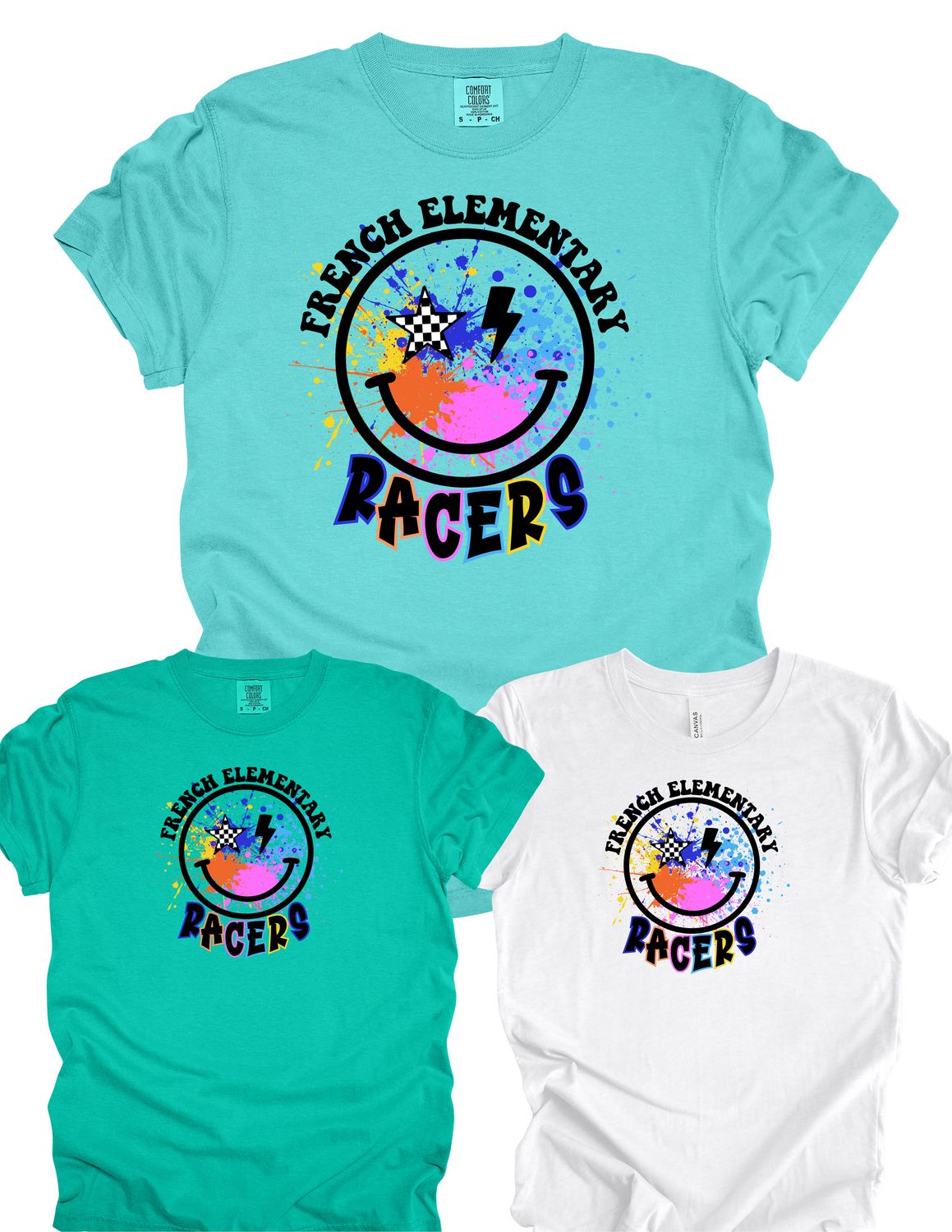 Youth Happy Face Comfort Colors