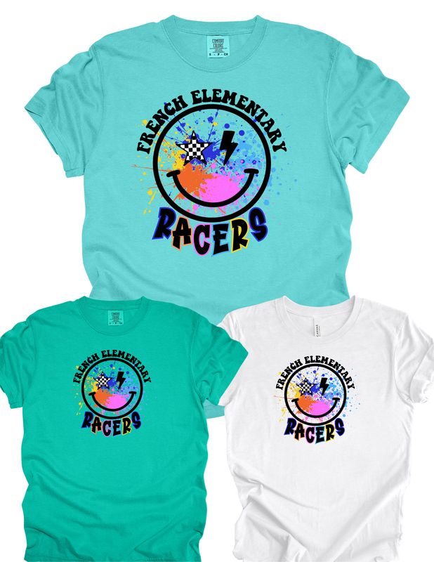 Youth Happy Face Comfort Colors