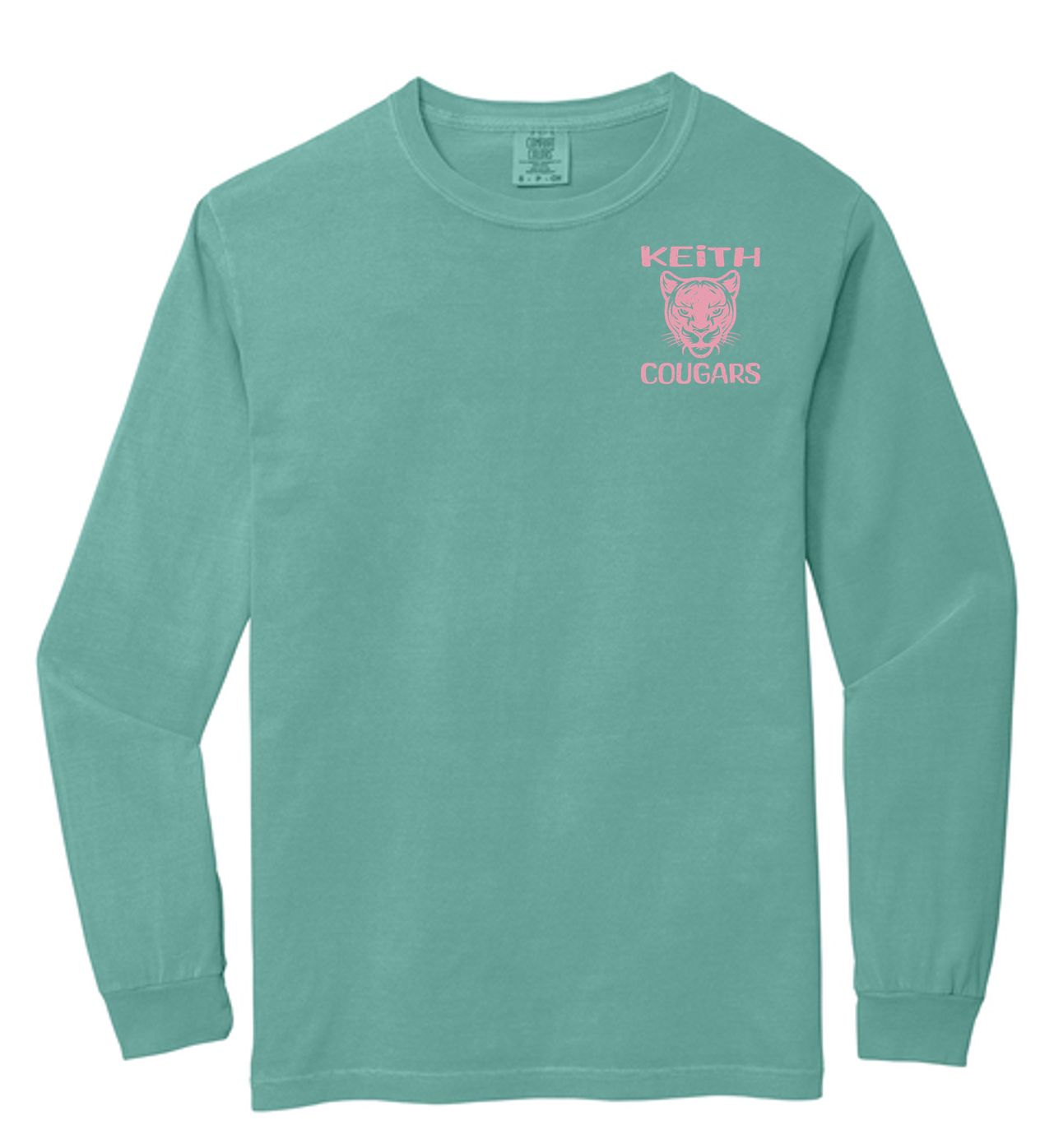 Adult Seafoam Comfort Colors Long Sleeve