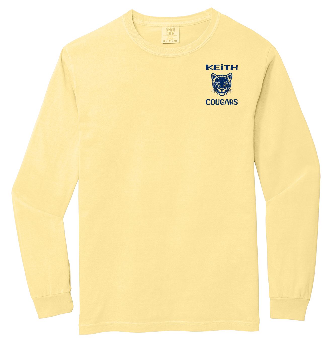 Adult Butter Comfort Colors Long Sleeve