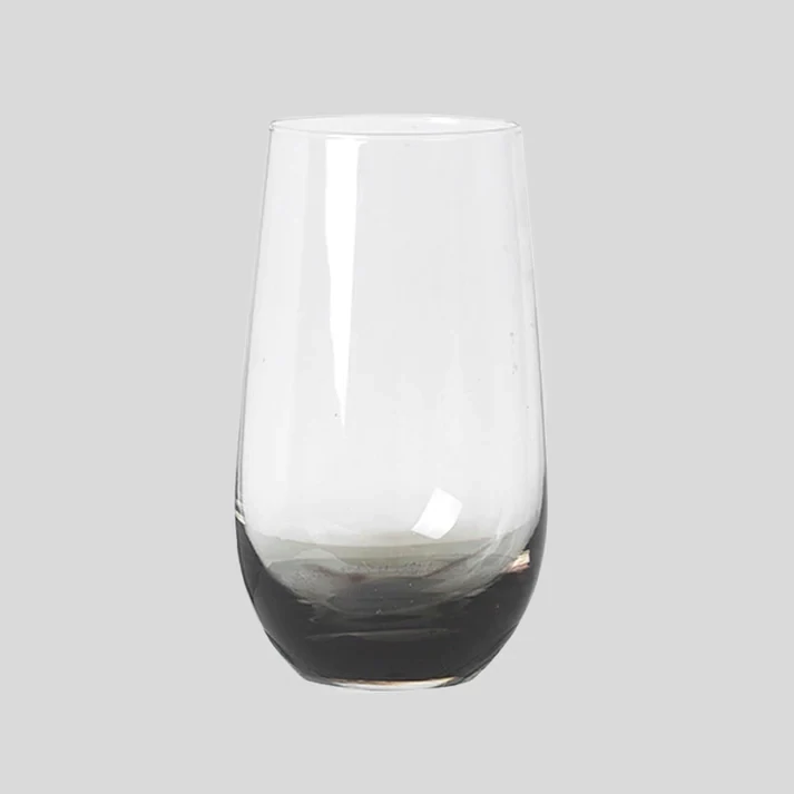 Broste Tall Tumbler - Set of 4, Colour: Smoke