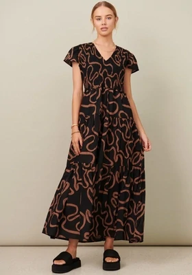 Bria Shirred Dress