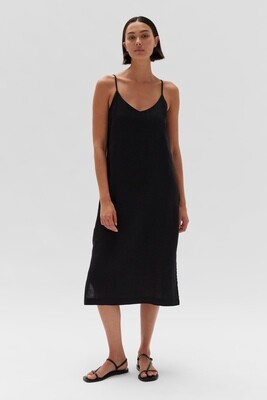 Linen Slip  Dress