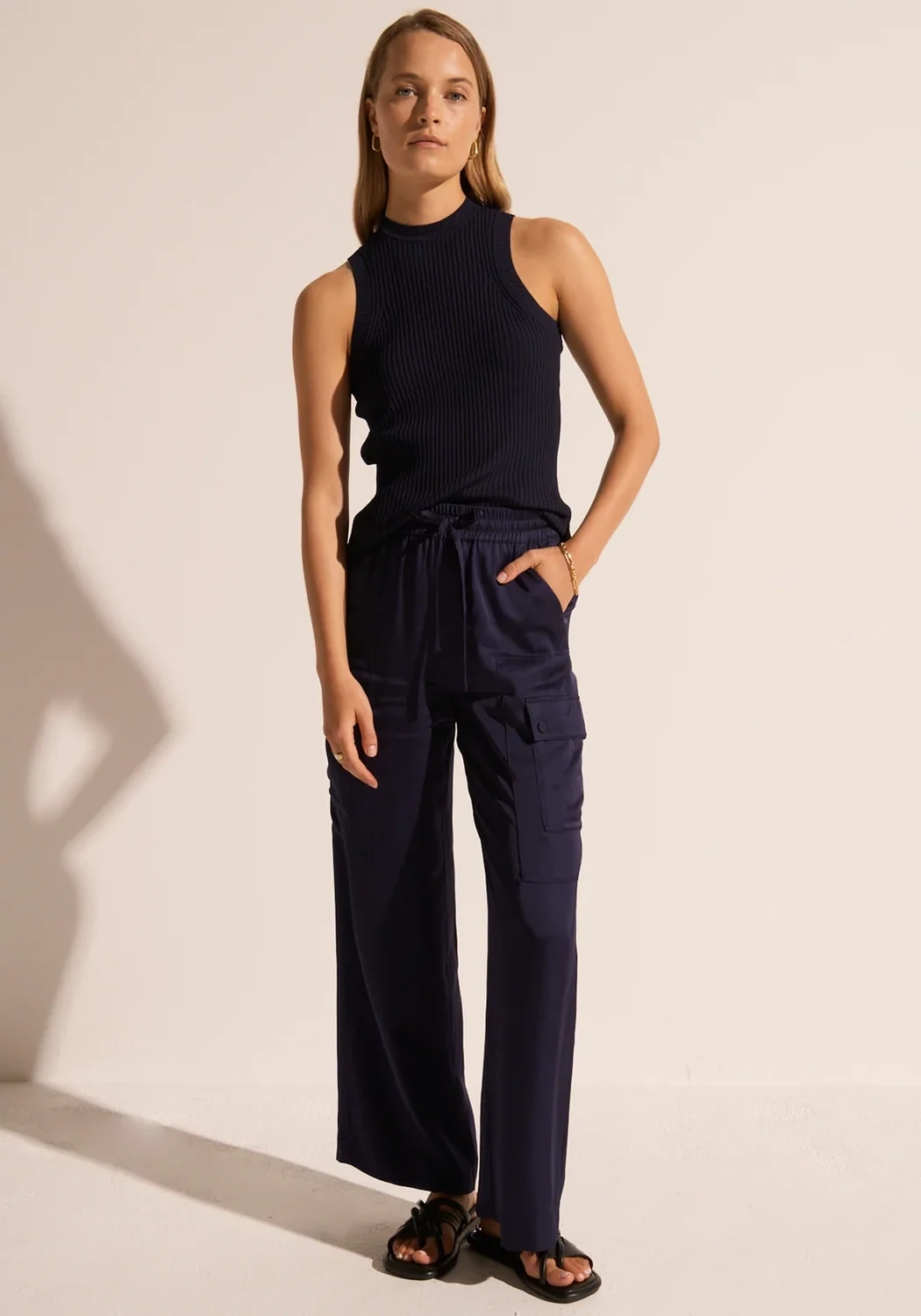 Clese Cargo Pant, Size: 6, Colour: Ink
