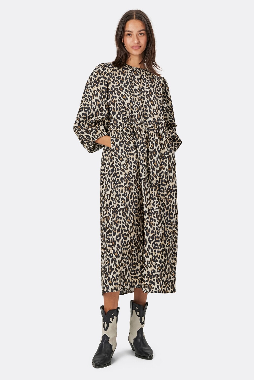 Marion Dress - Leopard
