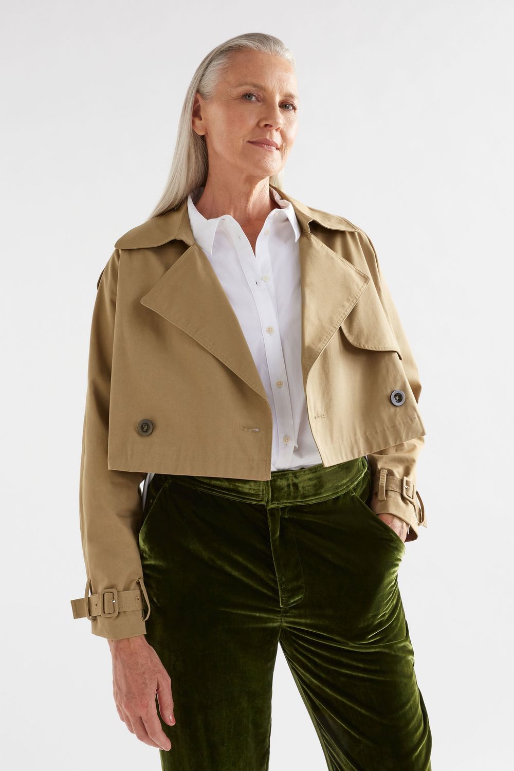 Ruoy Jacket, Colour: Sandstone, Size: 6