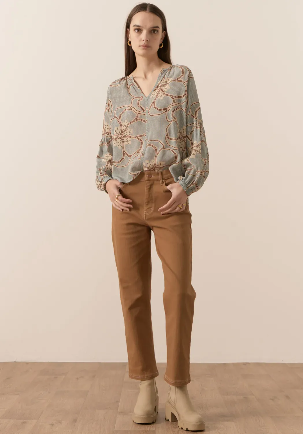 Harper Straight Leg Crop Jean