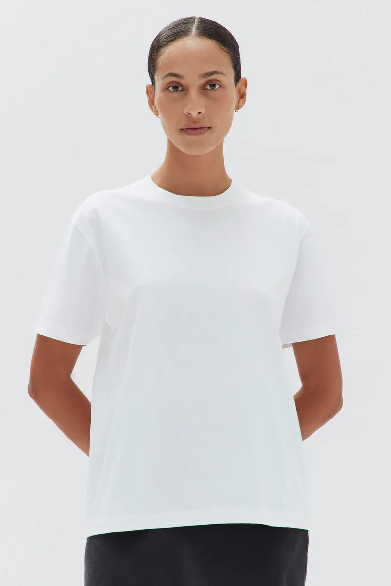 Women&#39;s Organic Base Tee, Size: 6, Colour: White